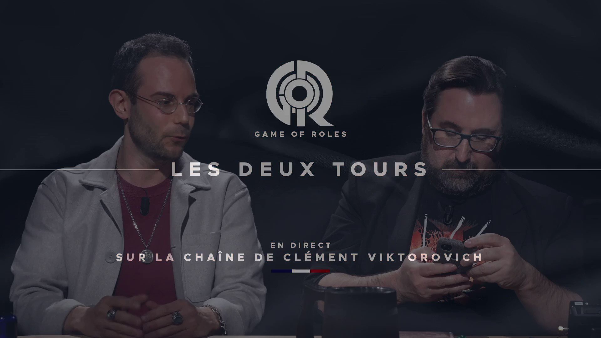 Clément Viktorovich (à gauche) et FibreTigre (à droite)