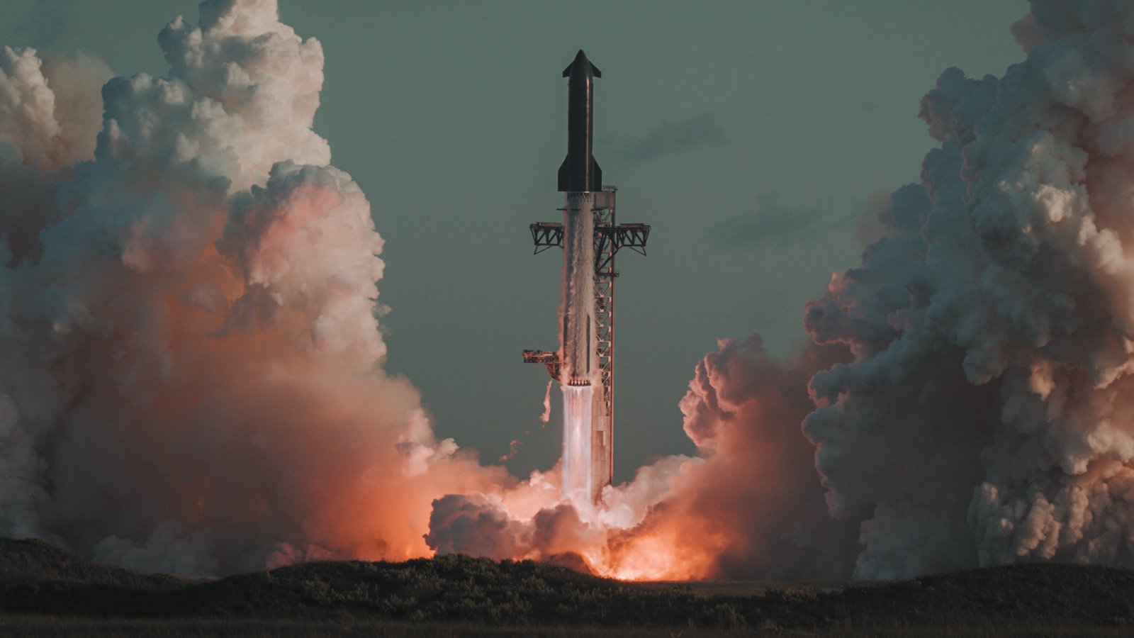 Starship lors du décollage de son premier vol orbital. ©SpaceX