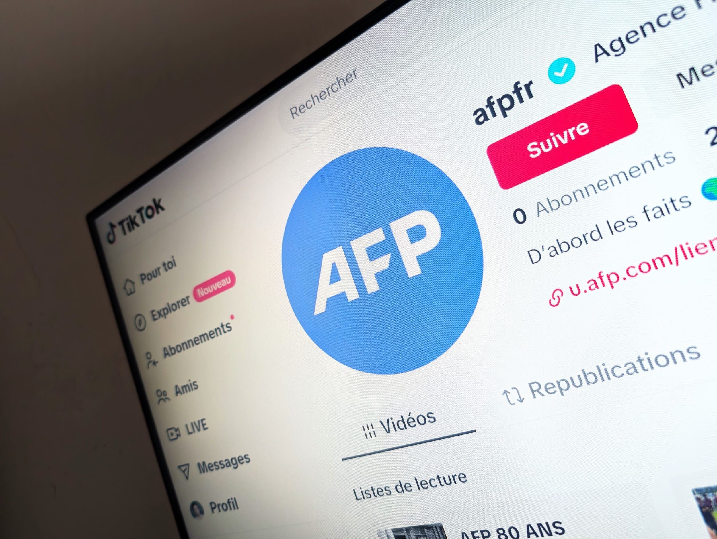 L'AFP et Tiktok s'unissent contre la désinformation © Alexandre Boero / Clubic