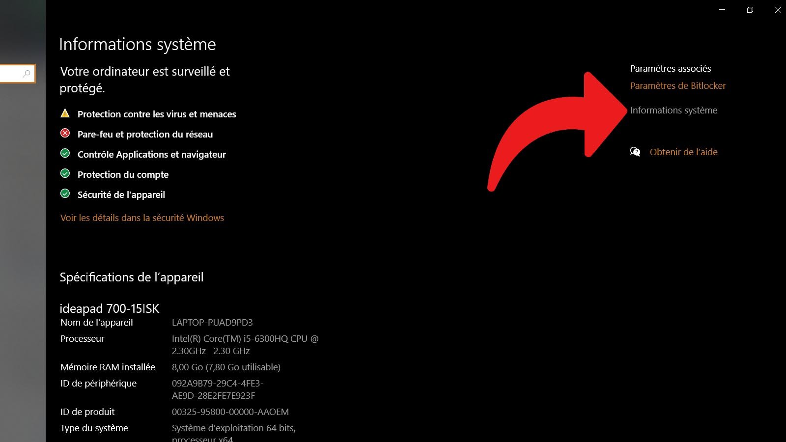 Windows 10 64 ou 32 bits