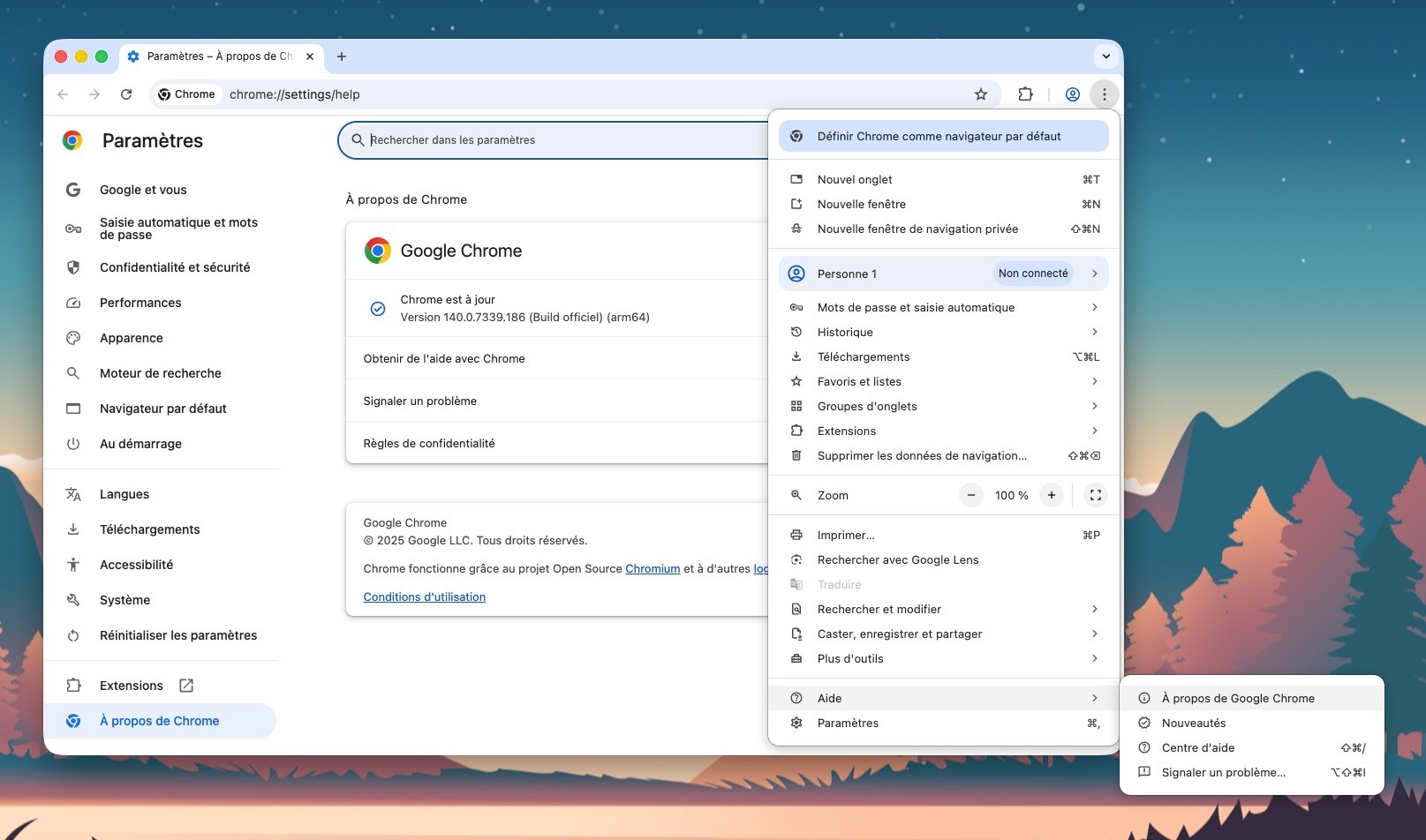 Forcez la mise à jour de Chrome