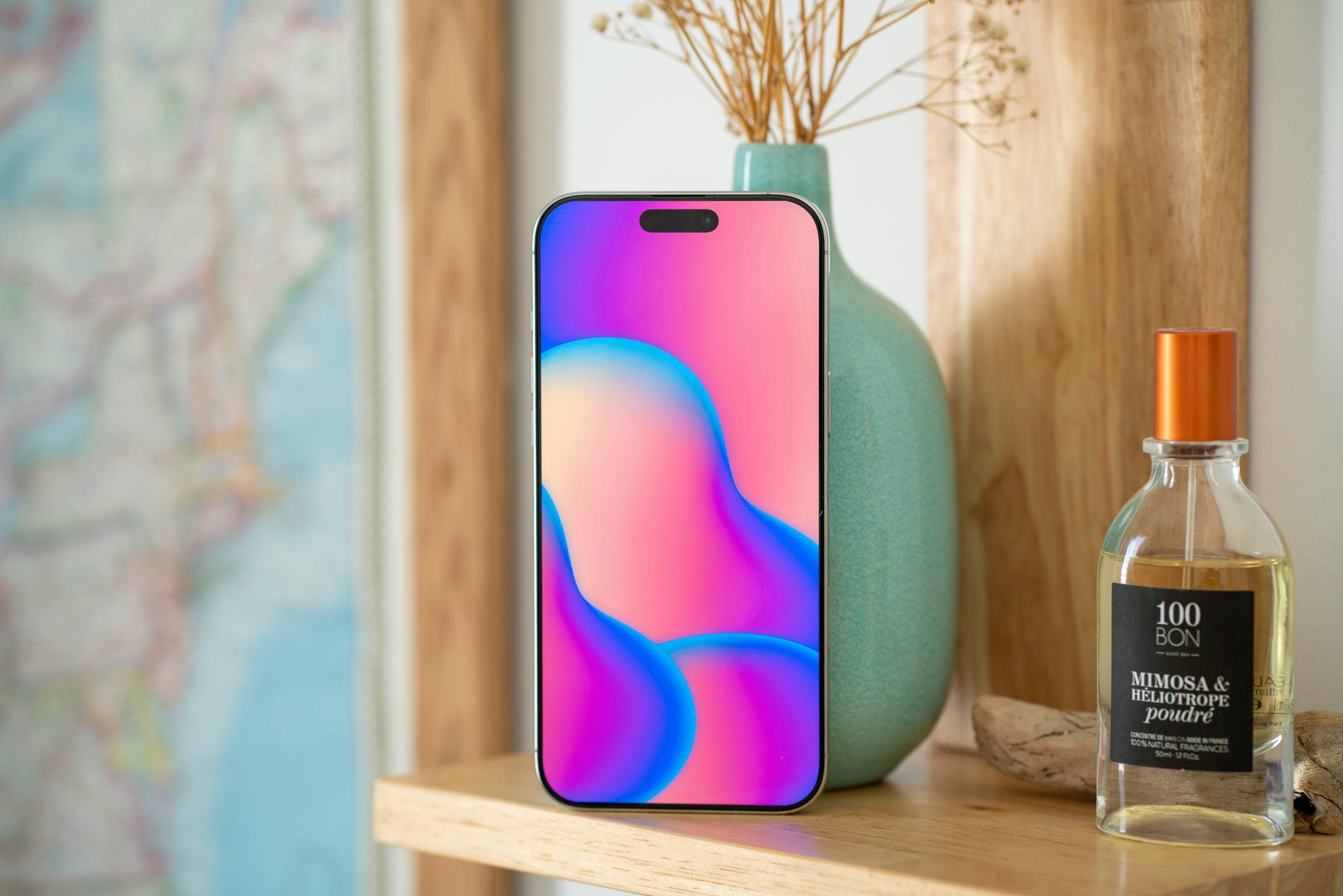 L'écran de l'iPhone 16 Pro Max. © Pierre Crochart pour Clubic.com