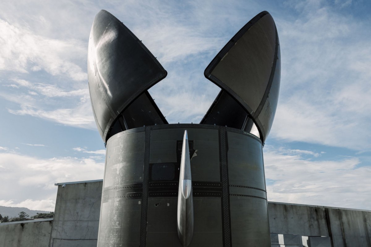 La coiffe Hungry Hippo de la fusée Neutron. ©Rocket Lab