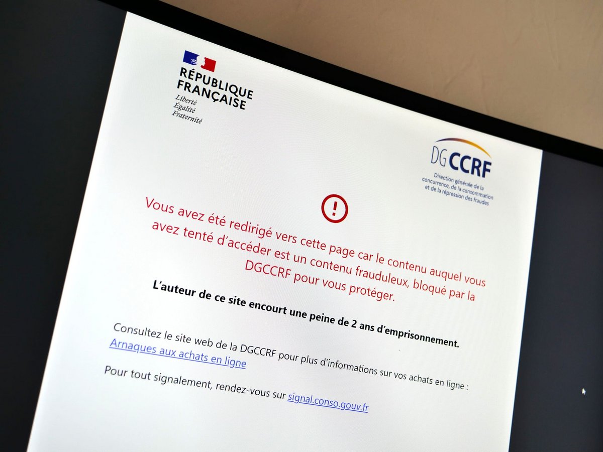 La DGGCRF bloque de plus en plus de sites internet frauduleux © Alexandre Boero / Clubic