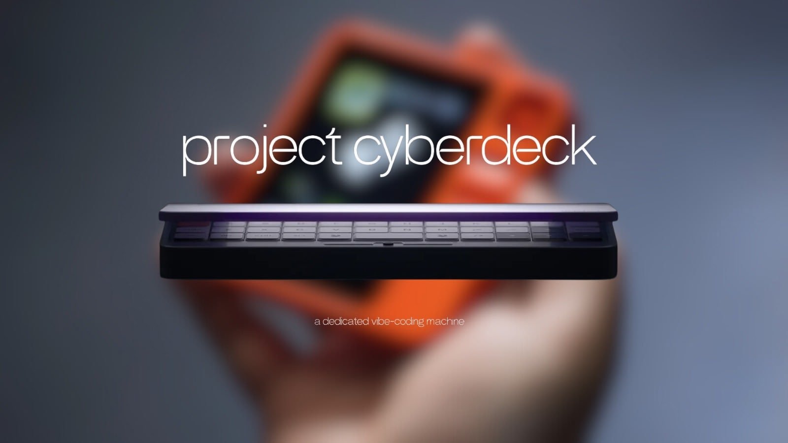 Project Cyberdeck - © Rabbit/Naïm BADA