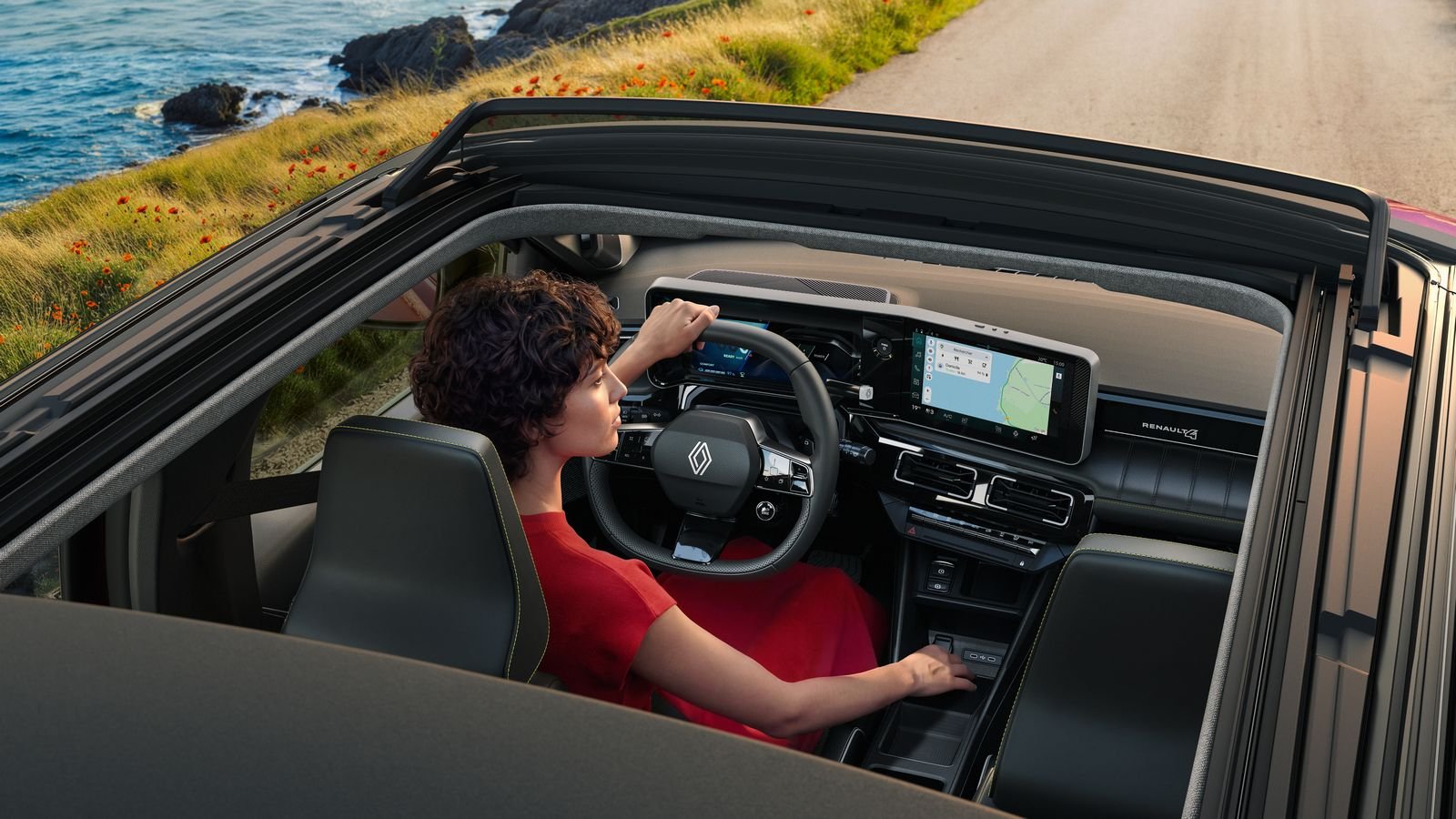 uUne large d'ouverture de 92 centimètres de longueur et 80 centimètres de largeur. ©Renault