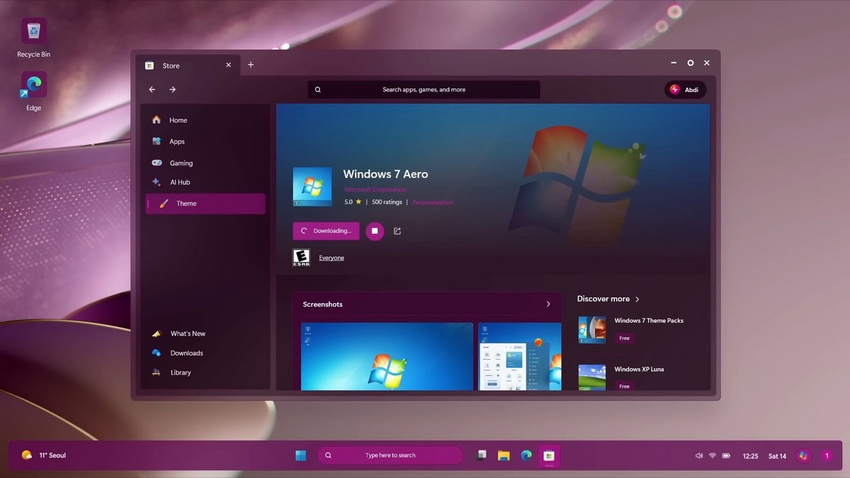 Un moteur de thèmes... de quoi réconcilier Windows et les réfractaires ? © AR 4789