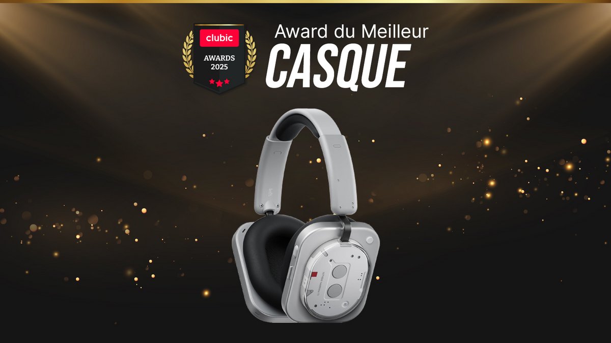 Le Nothing Headphone (1) remporte l'Award du meilleur casque Bluetooth de l'année. © Nothing
