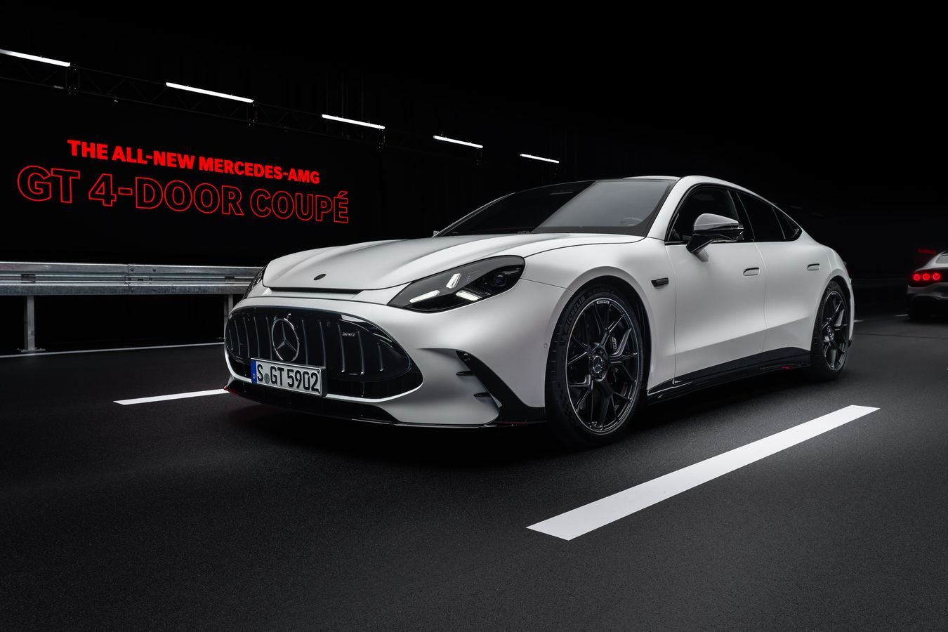 La nouvelle Mercedes-AMG GT électrique est officielle. ©Mercedes