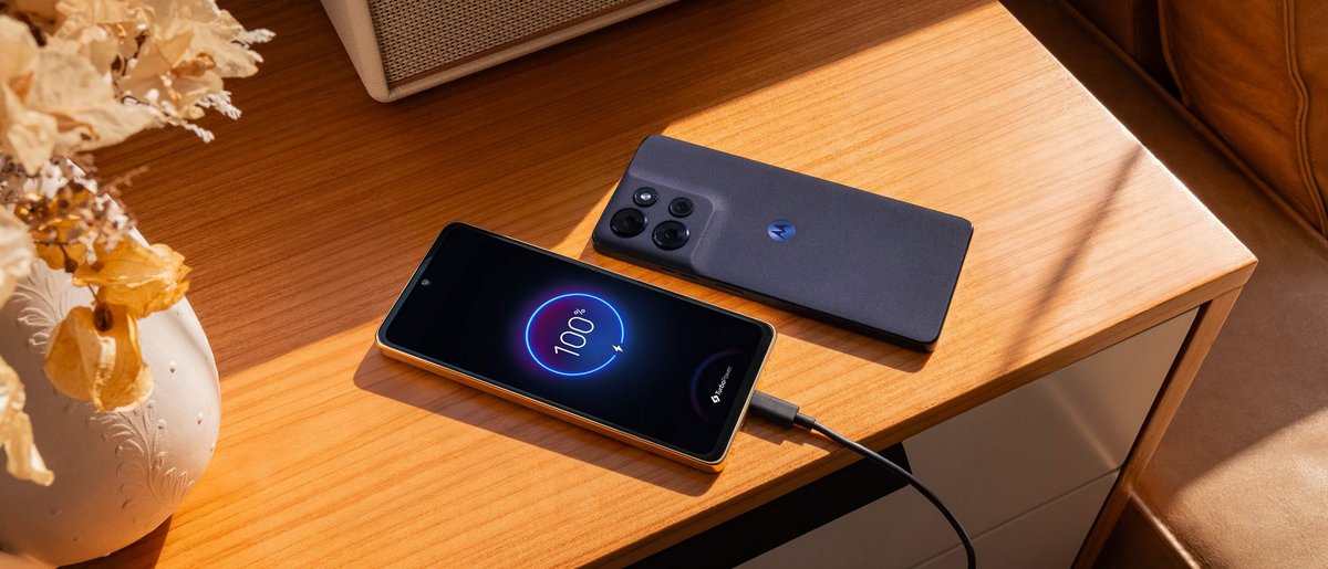 Comme l'indique son nom, le nouveau G Power mise sur son autonomie. © Motorola
