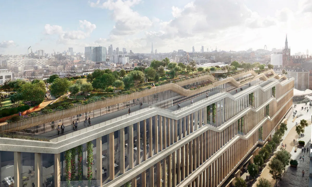 Point de vue architecture, on aimera ou pas, mais on ne pourra pas nier que Google n'a pas fait les choses à moitié pour son futur siège. © Thomas Heatherwick Studio