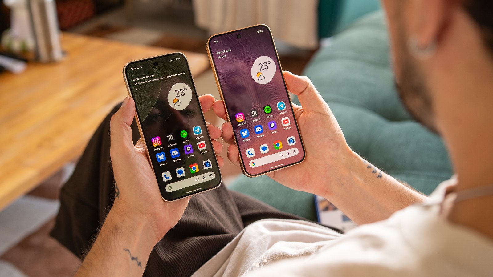 Les écrans des prochains Google Pixel 12 moins bons que les actuels ? ©Pierre Crochart pour Clubic