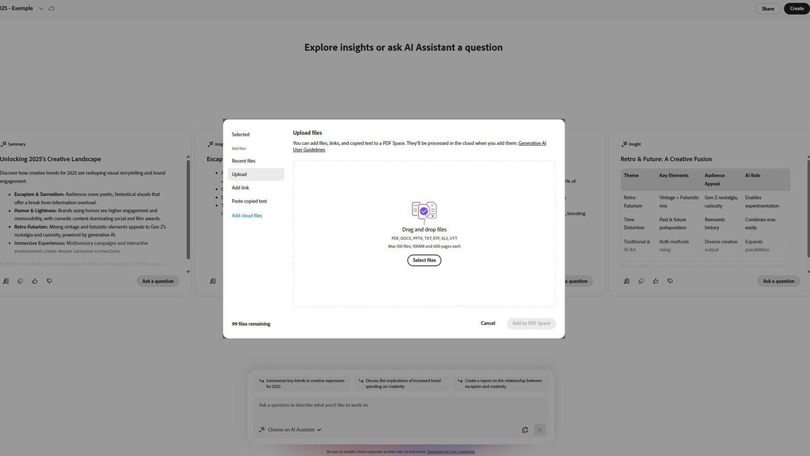 Centralisez, exploitez et partagez tous vos documents en un clic, sans quitter l’application ©Clubic