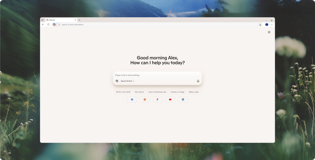Microsoft lance Copilot Mode dans Edge pour piloter une partie de votre navigation à votre place. © Microsoft
