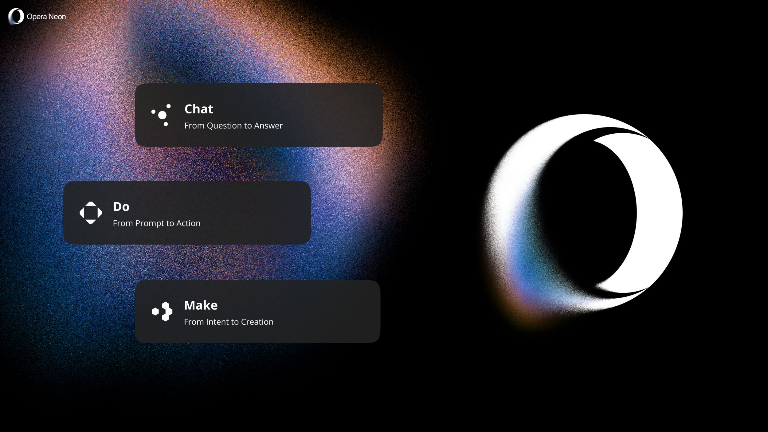 Opera Neon : j’ai demandé à mon navigateur de coder un jeu, ça a tourné au bug report. © Opera