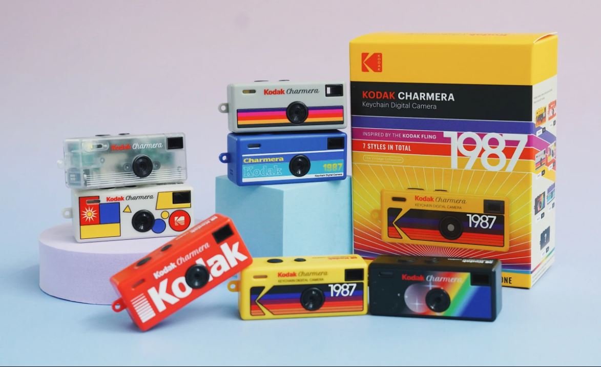 Kodak lance un mini appareil photo numérique à accrocher à son porte-clés. ©Kodak