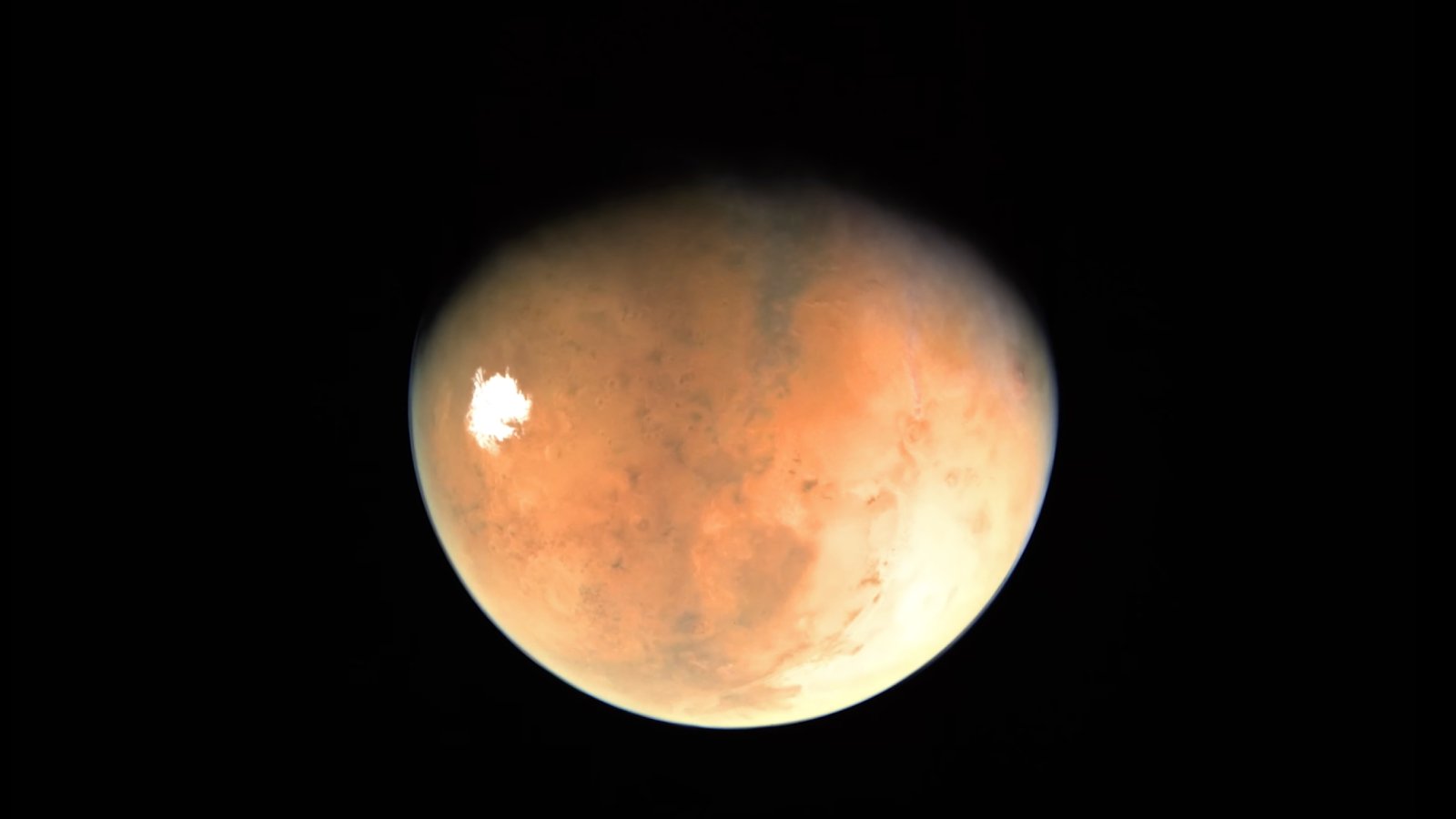 Mars capturée par la sonde Psyche de la NASA. ©NASA Jet Propulsion Laboratory / YouTube