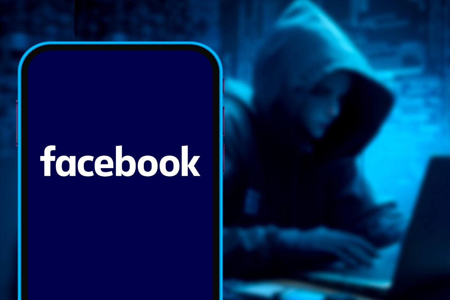 Des cybercriminels ciblent les utilisateurs de Facebook. ©DANIEL CONSTANTE / Shutterstock