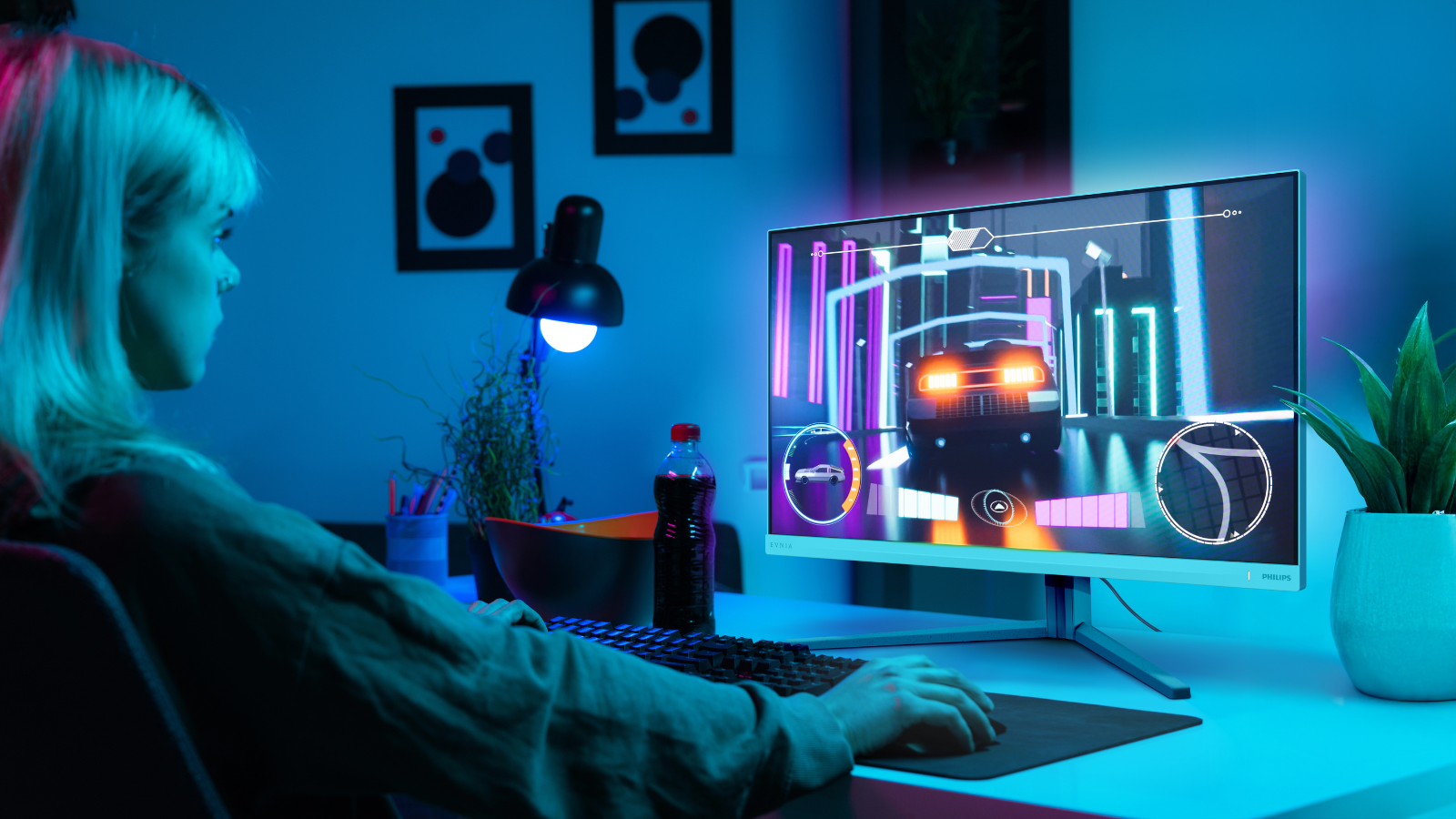 On pensait qu'un écran gaming devait sacrifier le multitâche, cette fonction change la donne © Philips