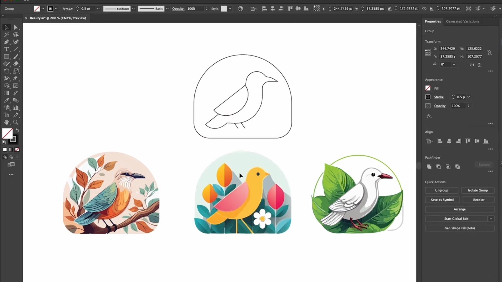 Illustrator est inclus dans votre suite Adobe Creative Cloud.