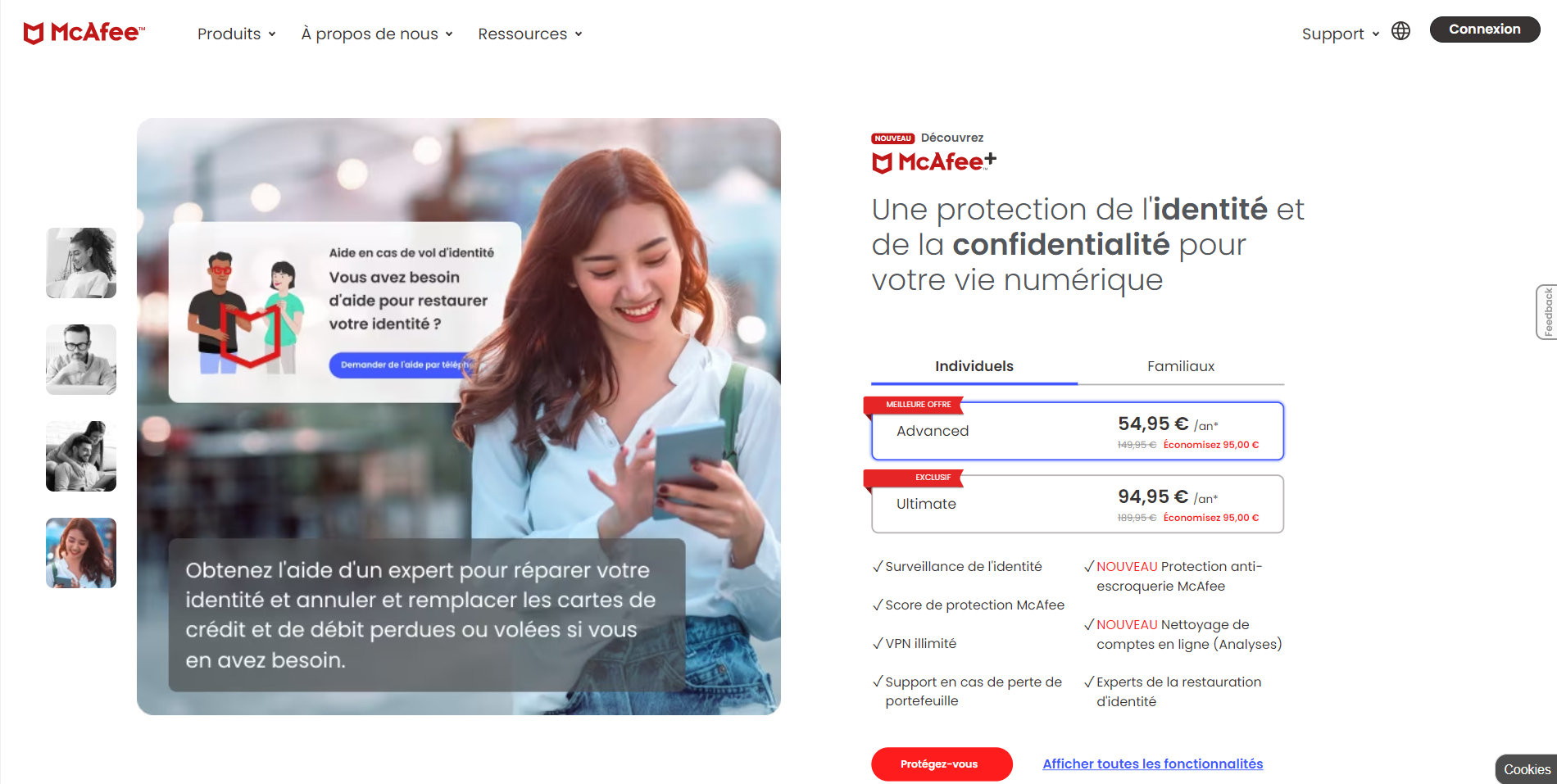 Présentation de McAfee Identity Theft Protection © McAfee LLC