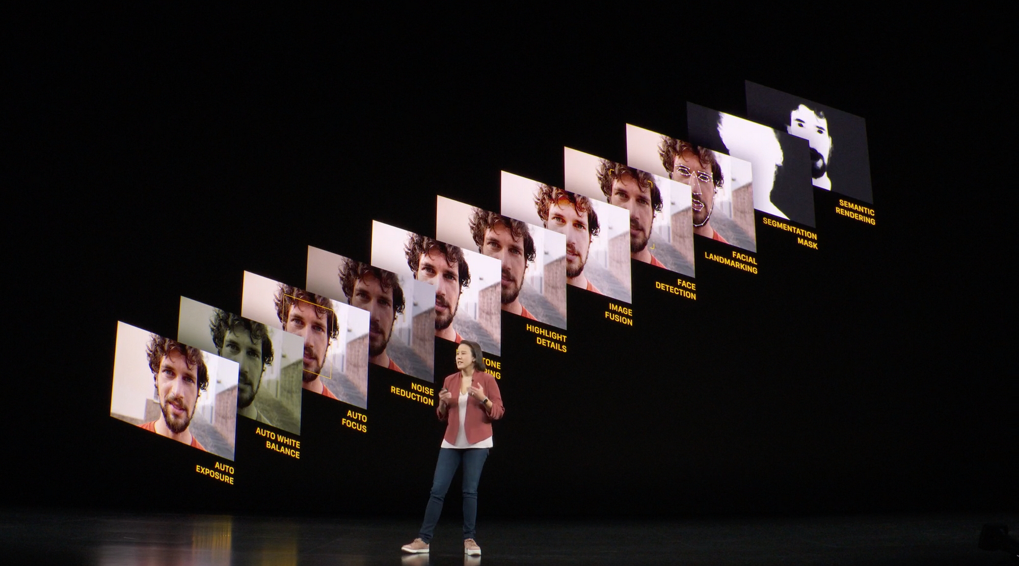 Dans les coulisses de Deep Fusion. © Apple