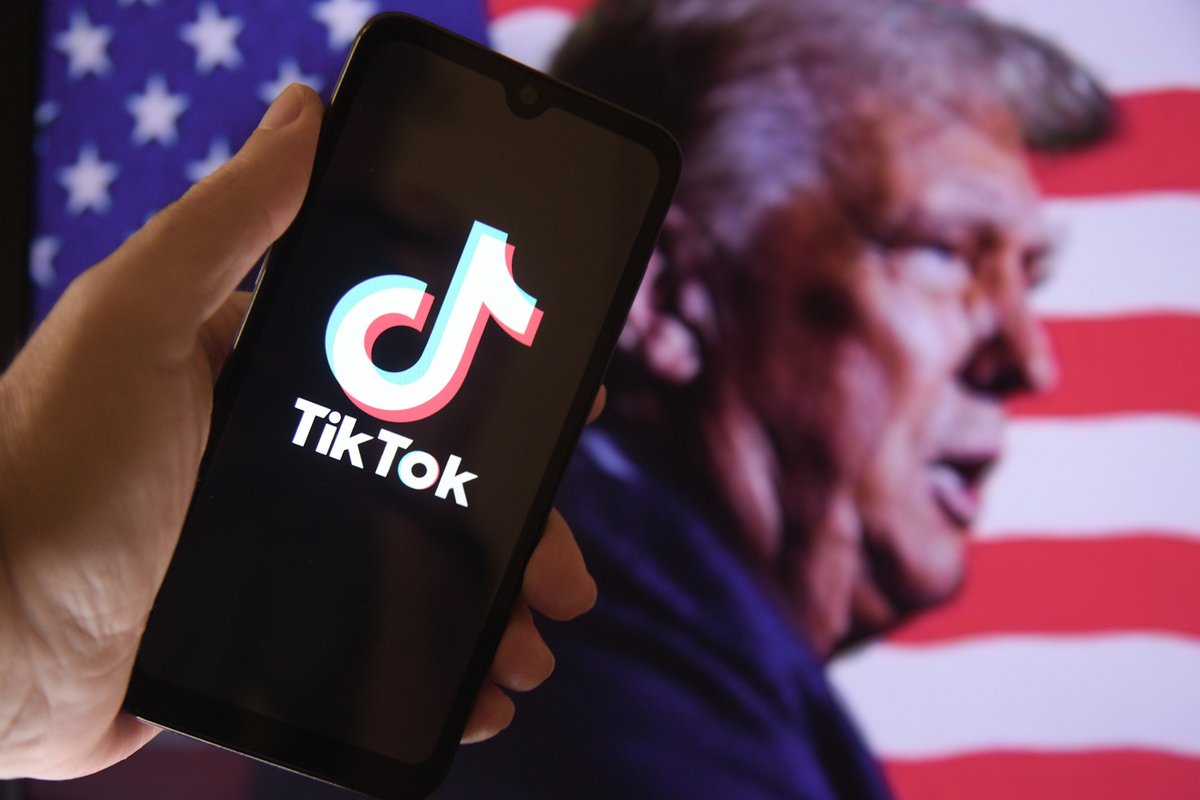 Donald Trump promet la fin prochaine du feuilleton TikTok aux États-Unis. ©Saulo Ferreira Angelo / Shutterstock