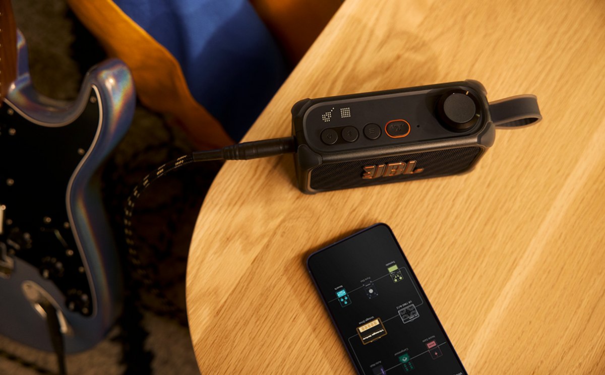 Fini l'ampli de guitare qui prend une place folle. Ici, l'enceinte BandBox Solo. ©JBL