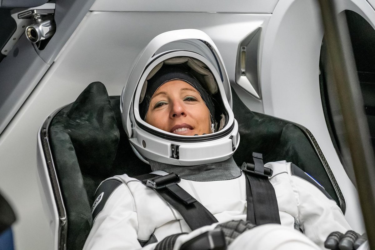 L'astronaute française Sophie Adenot. ©SpaceX