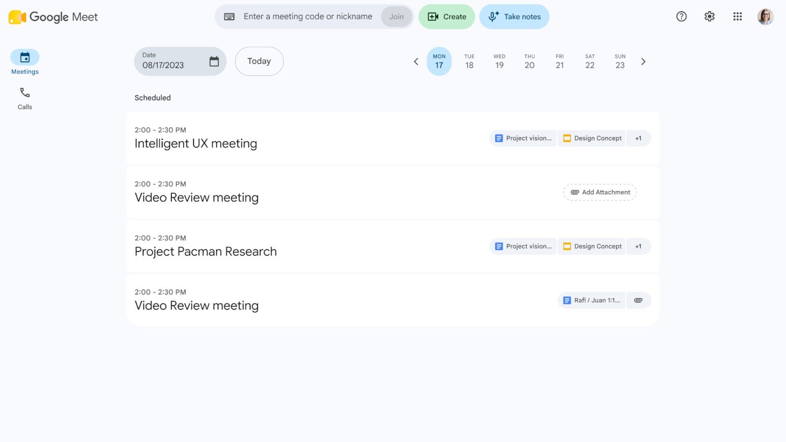 La fonction « Prendre des notes pour moi » de Google Meet pour ordinateur. ©Google