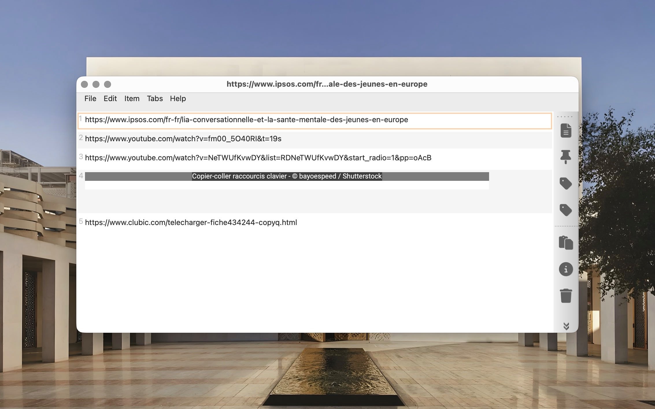 Windows vous a appris à vous contenter d'un presse-papiers à la mémoire courte : CopyQ vous fera oublier qu'on puisse faire sans. © Clubic