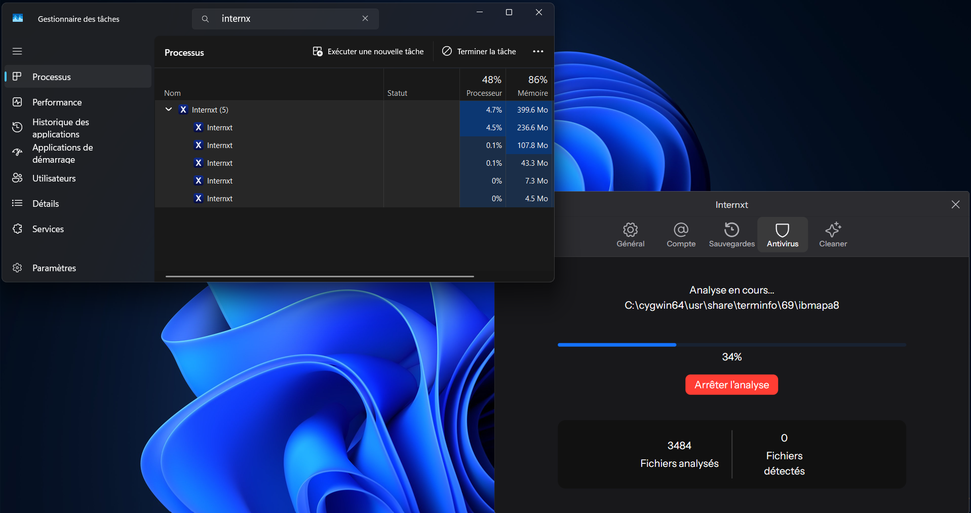 Une affaire qui nous rappelle qu'il faut toujours faire attention à la provenance des fichiers, même des pilotes, téléchargés : le passage sur un anti-virus de confiance reste indispensable. © Clubic