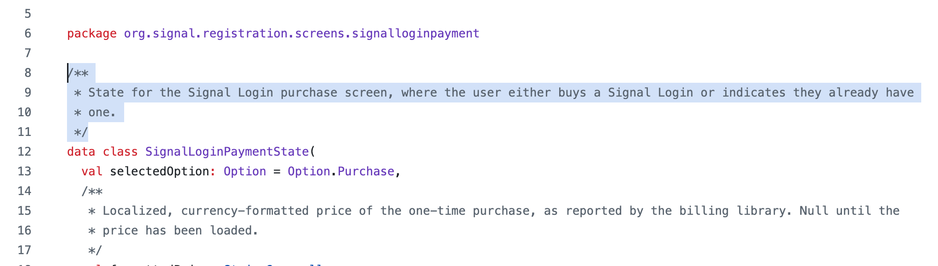 signal login