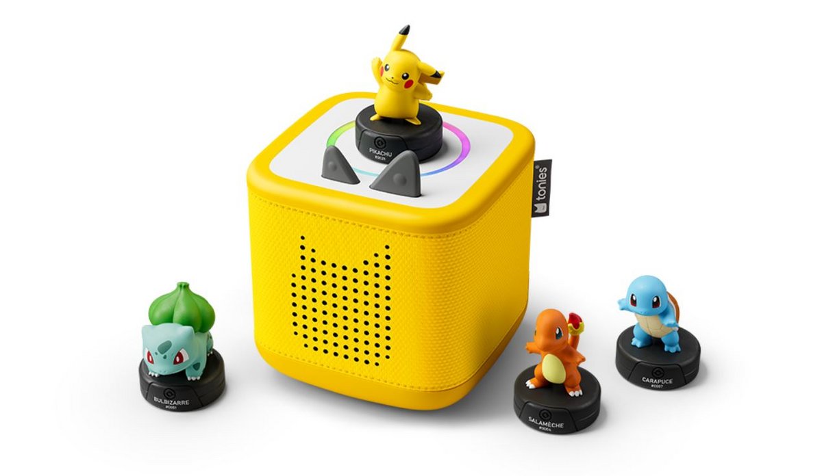 La Toniebox 2 édition Pokémon sera disponible cet été. ©Tonies