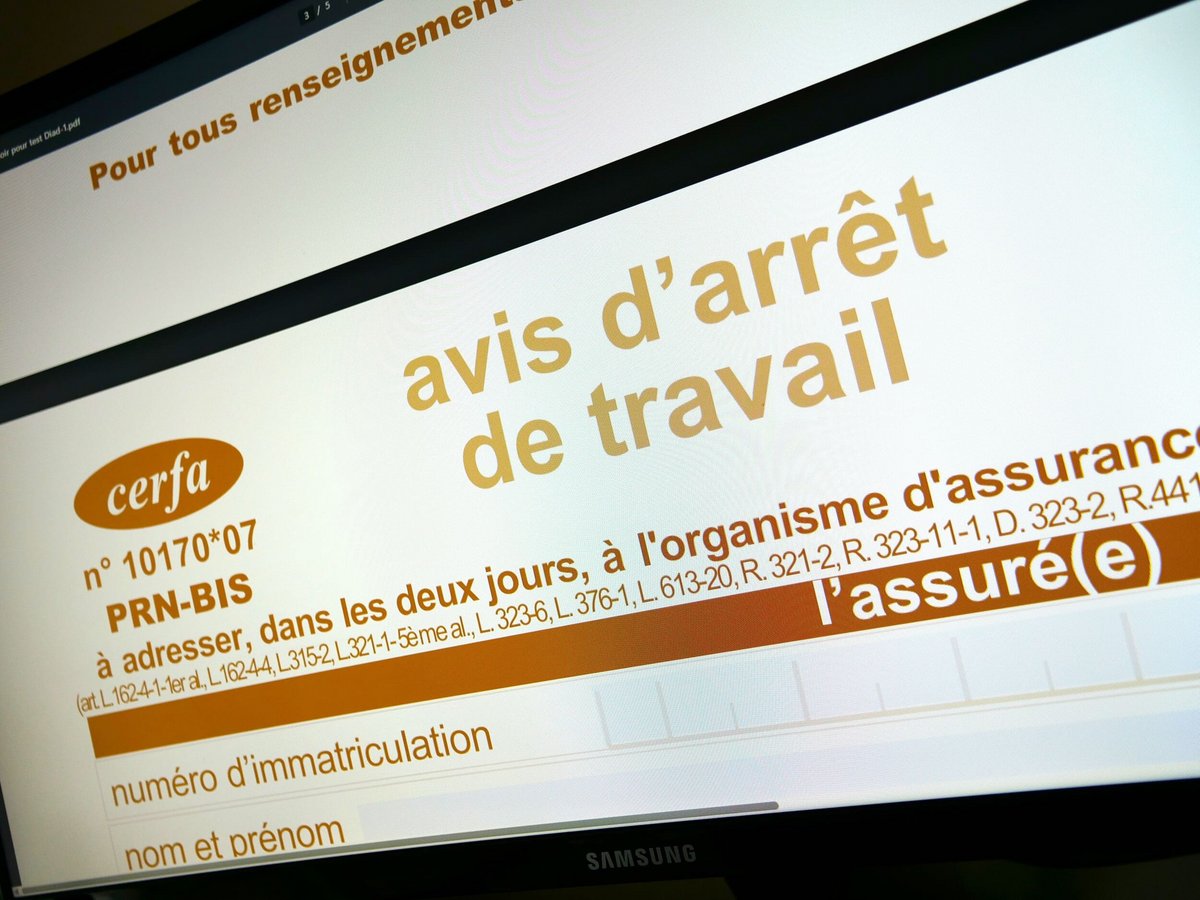Il y a du nouveau pour l'avis d'arrêt de travail © Alexandre Boero / Clubic