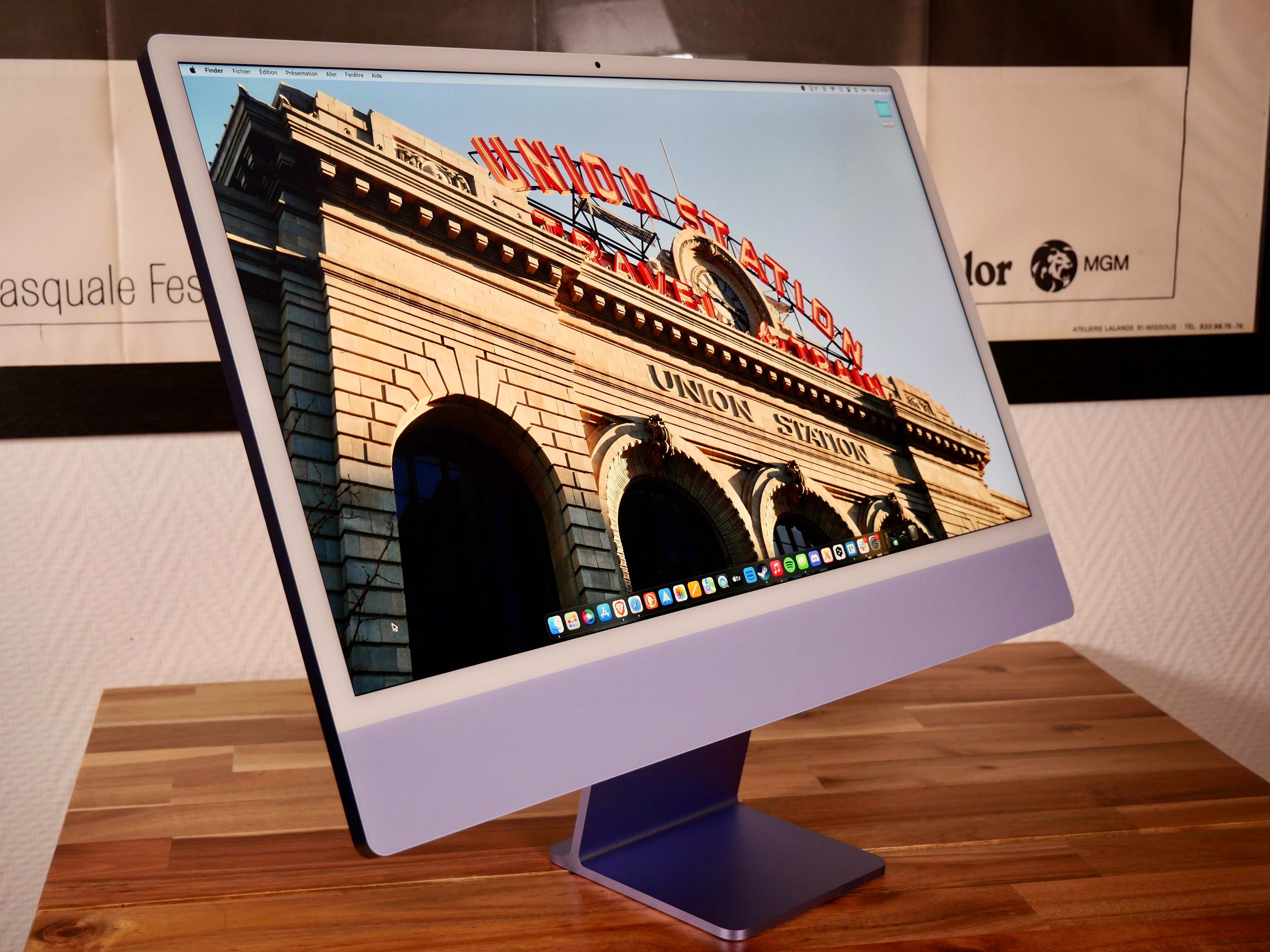L'iMac aurait droit à une nouvelle mouture équipée d'une puce M6. © Nathan Le Gohlisse pour Clubic