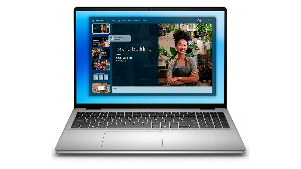 Il est certifié MIL-STD-810H avec un processeur Intel Core 5 ou Core 7 série U.©Dell
