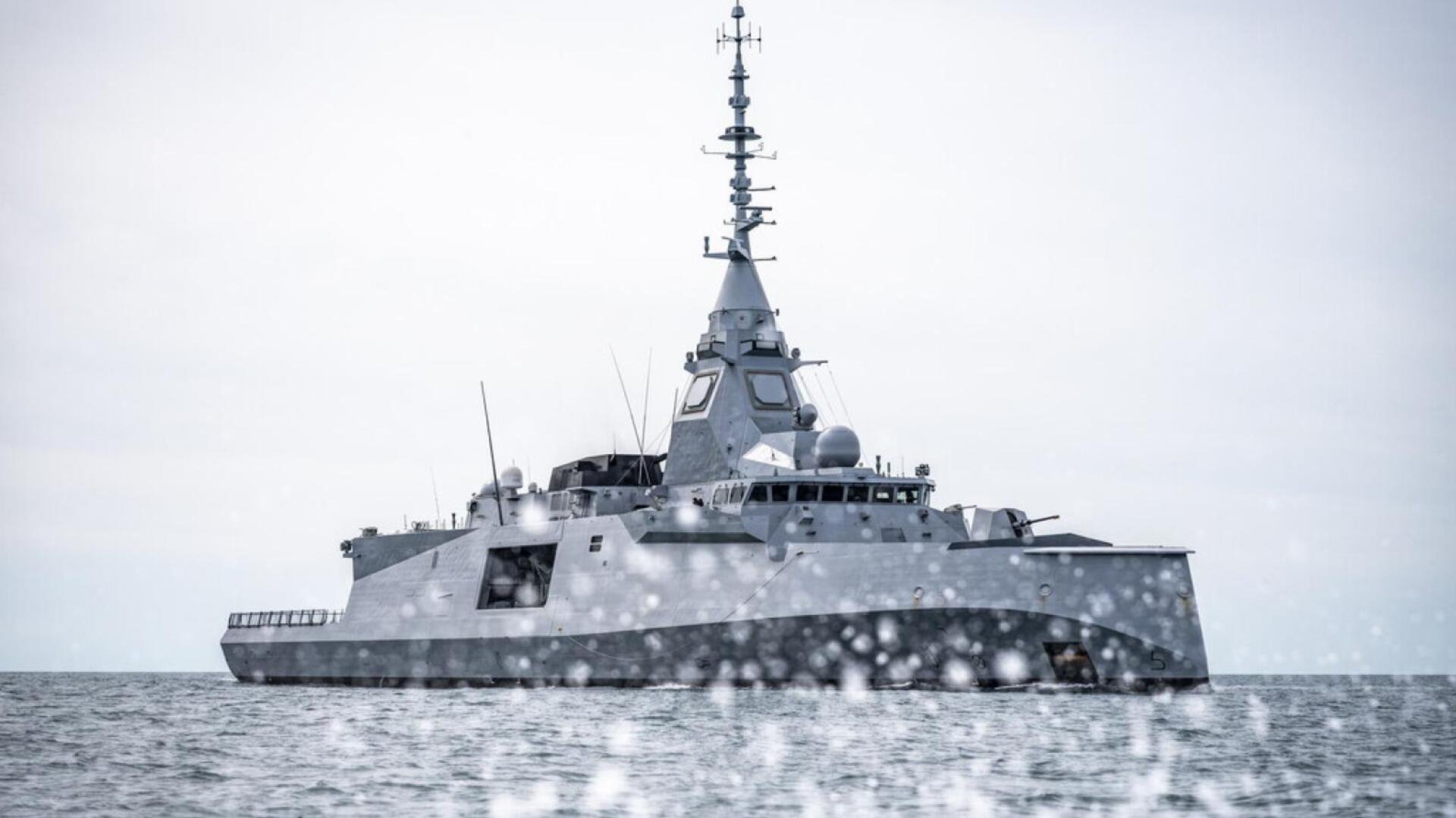 La frégate française de nouvelle génération, Amiral Ronarc'h. © Marine nationale