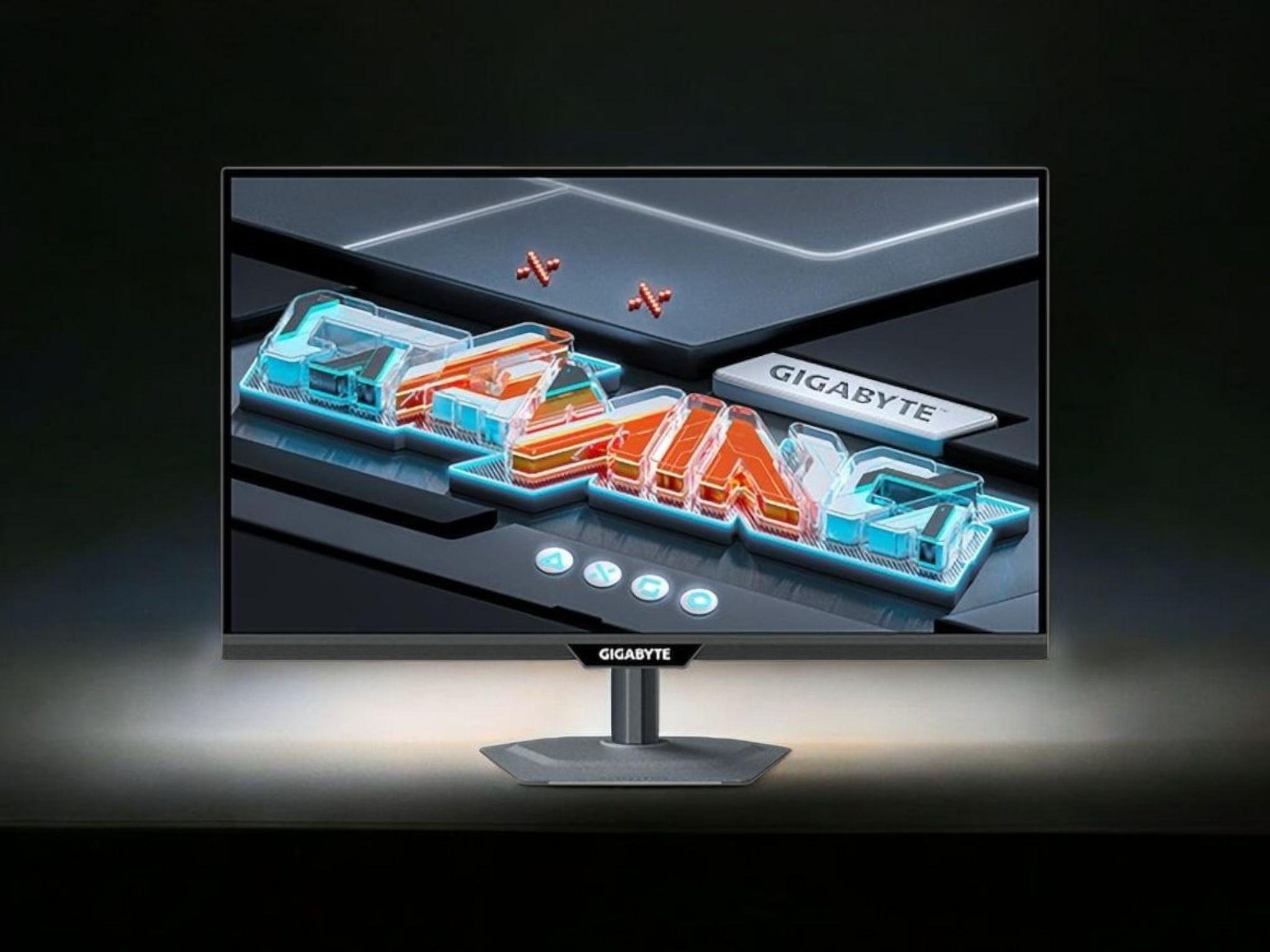 Le MO27Q28G arrivera avec une dalle OLED de nouvelle génération. © Gigabyte