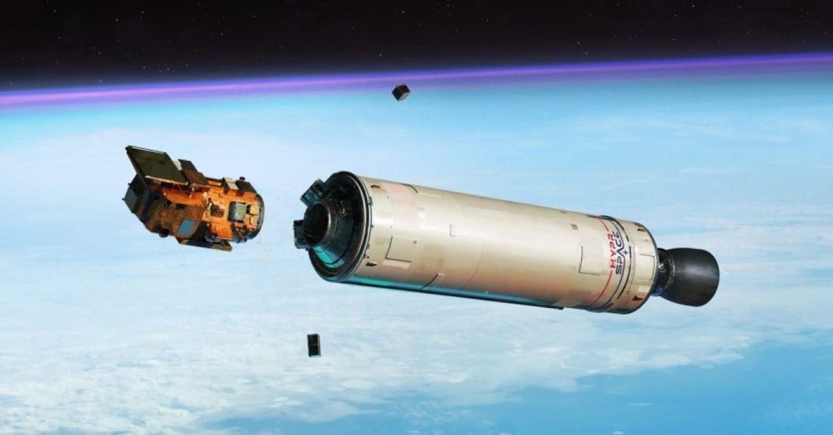 HyPrSpace développe un moteur de fusée hybride pour une nouvelle génération de lanceurs, ici Orbital Baguette-1 (OB-1) adapté aux missions orbitales - © HyPrSpace
