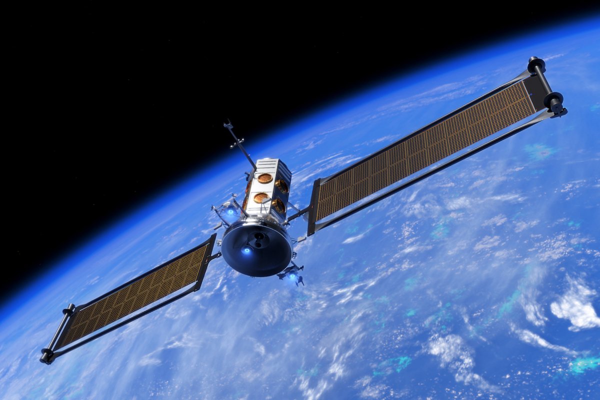 Illustration de Blue Ring en orbite terrestre. ©Blue Origin