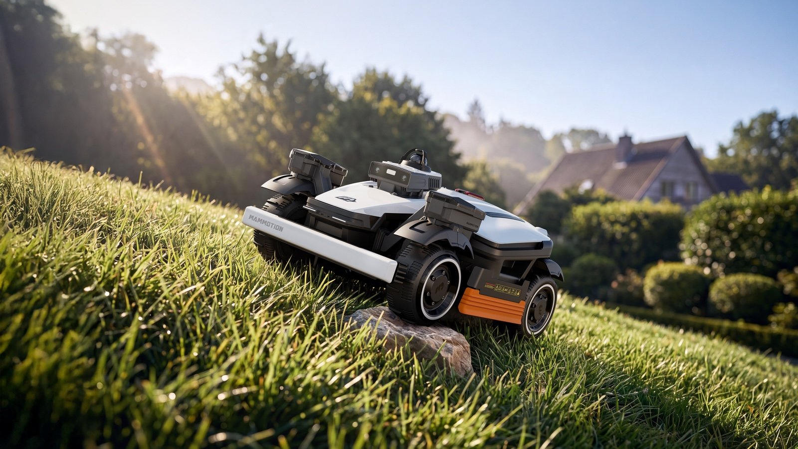 Le LUBA 4 est le nouveau robot grand public du fabricant. ©Mammotion