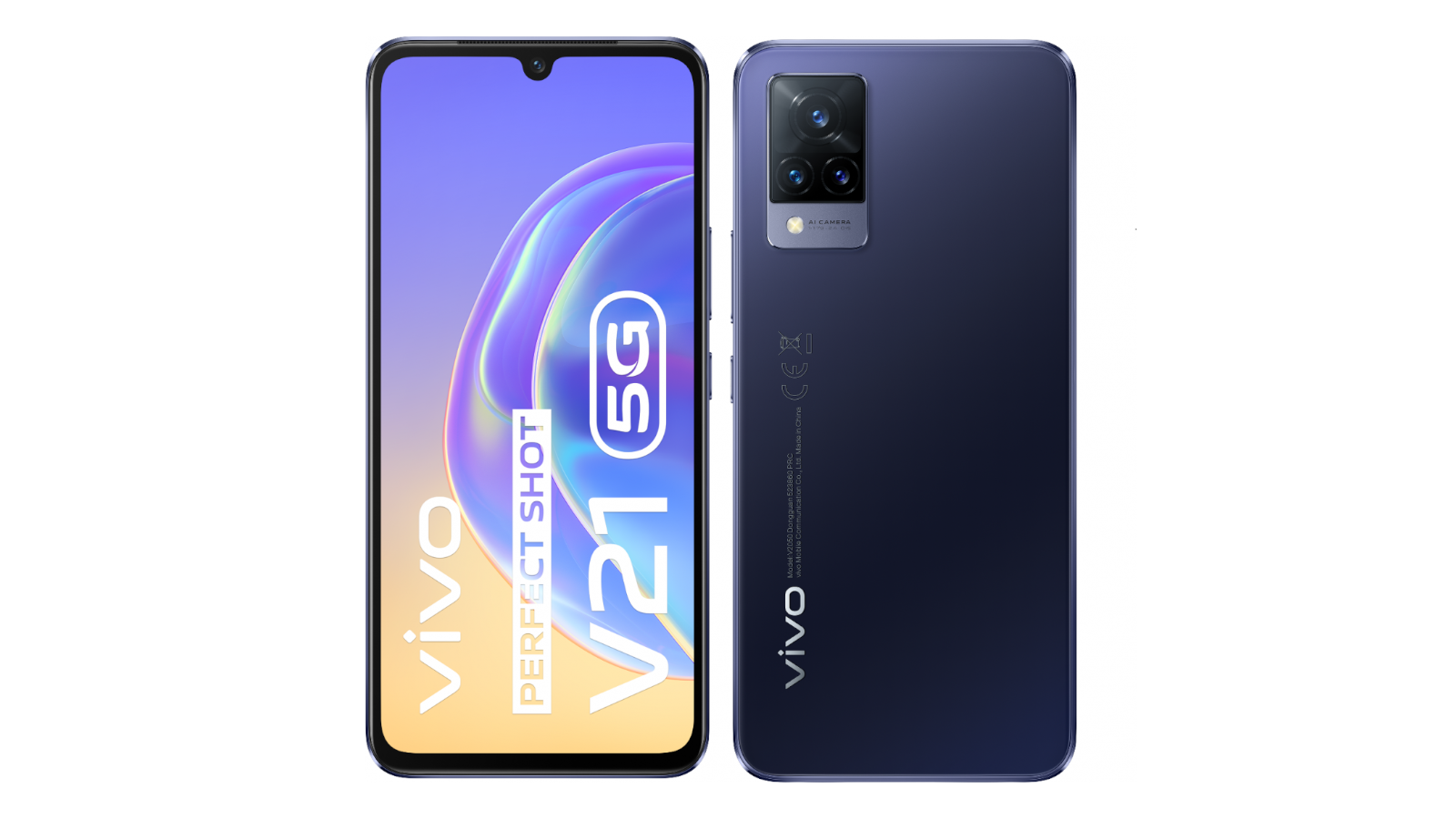 Le smartphone Vivo V21 5G
