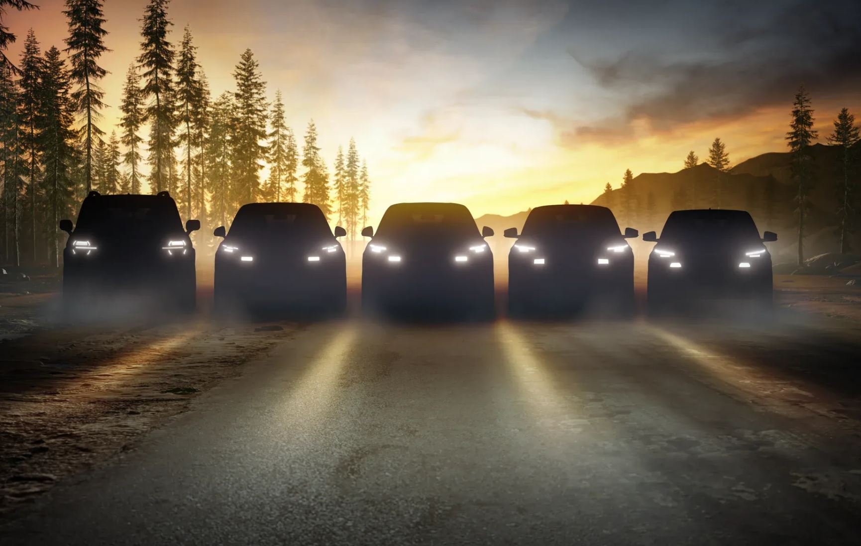 Le plan annoncé par Ford inclut cinq modèles à destination des particuliers. ©Ford