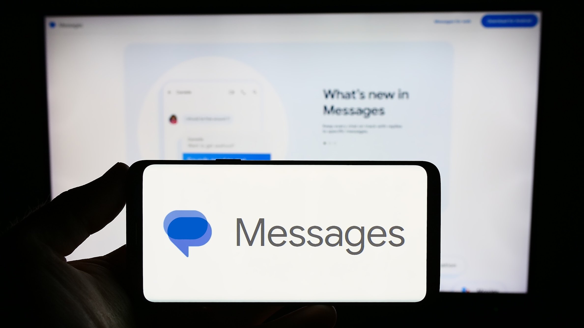 Du nouveau sur Google Messages. © T. Schneider / Shutterstock