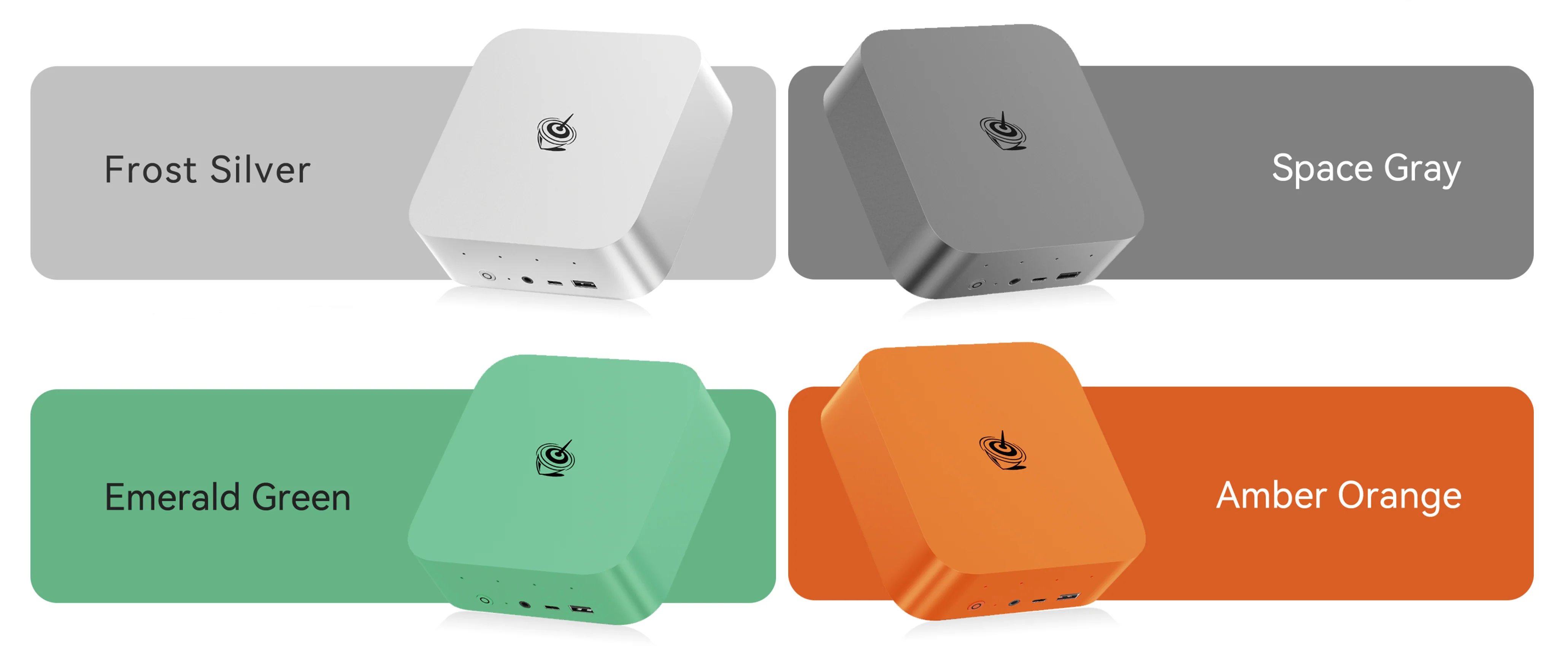 Notez les merveilleux noms des coloris adoptés par Beelink pour ses SER10 Pro. ©Beelink