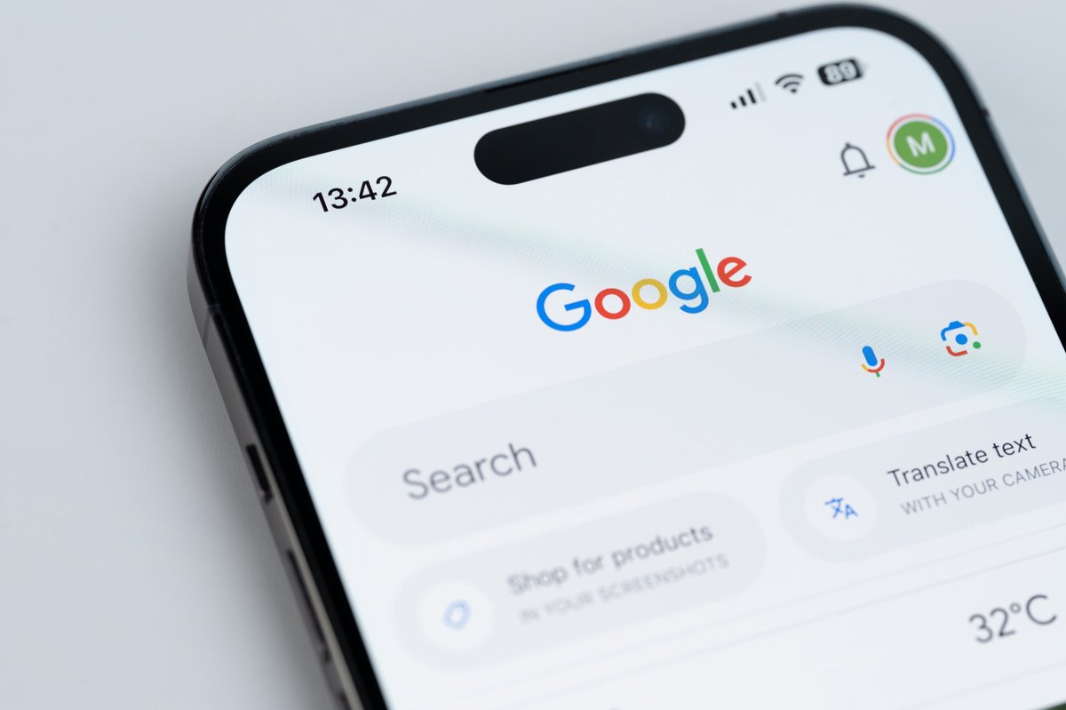 L'application Google sur iPhone © PixieMe / Shutterstock.com