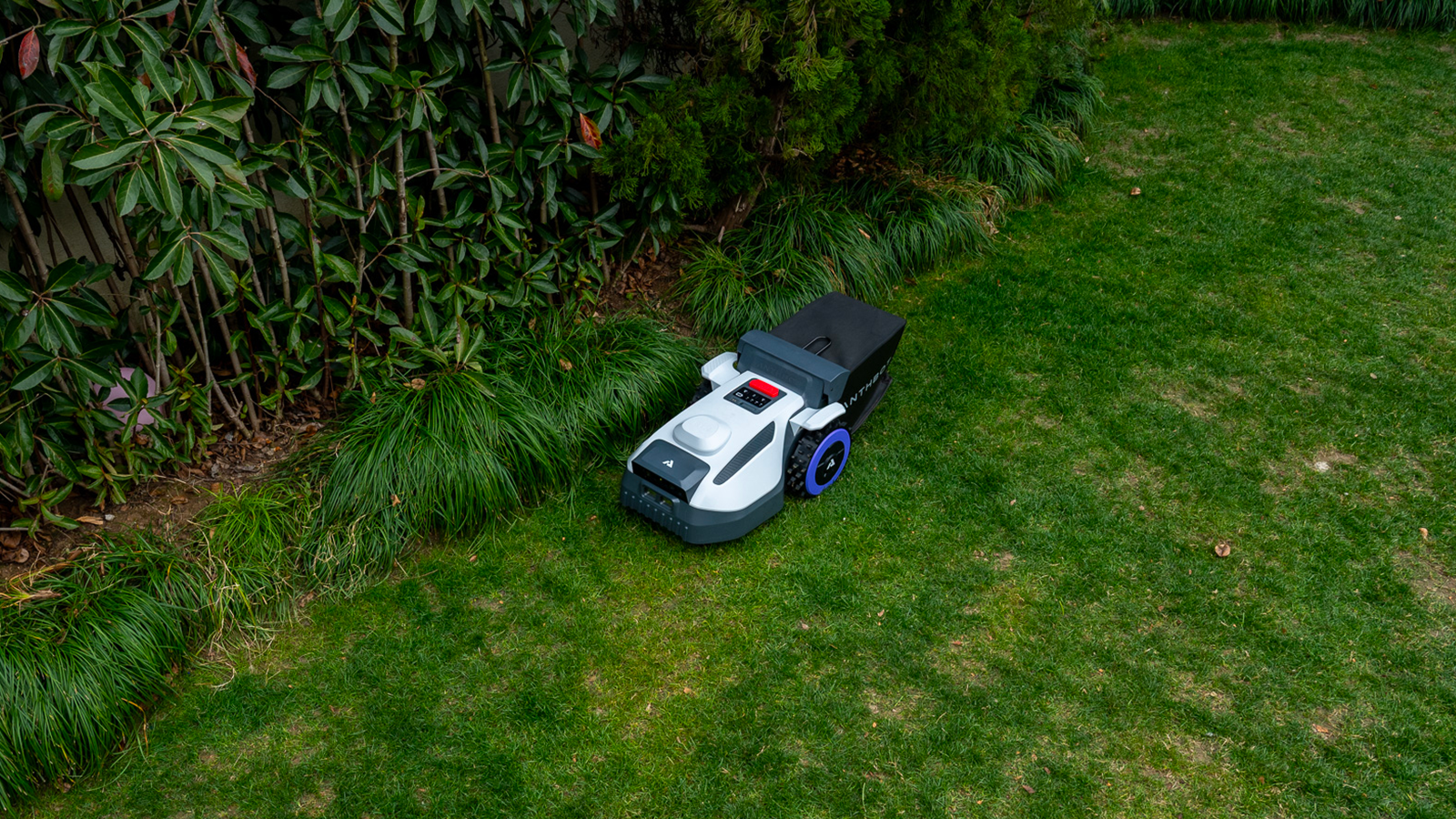L'ANTHBOT N8 ne se limite plus à couper l'herbe et adapte son fonctionnement grâce à un système de coupe modulaire ©ANTHBOT