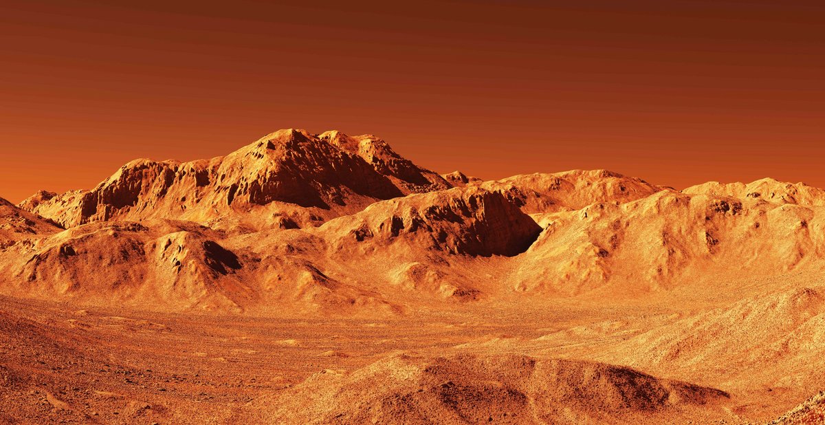 Mars n'est aujourd'hui qu'une planète désertique poussiéreuse, mais sa cristallisation interne pourrait être plus avancée qu’on ne l’imaginait. © cobalt88 / Shutterstock
