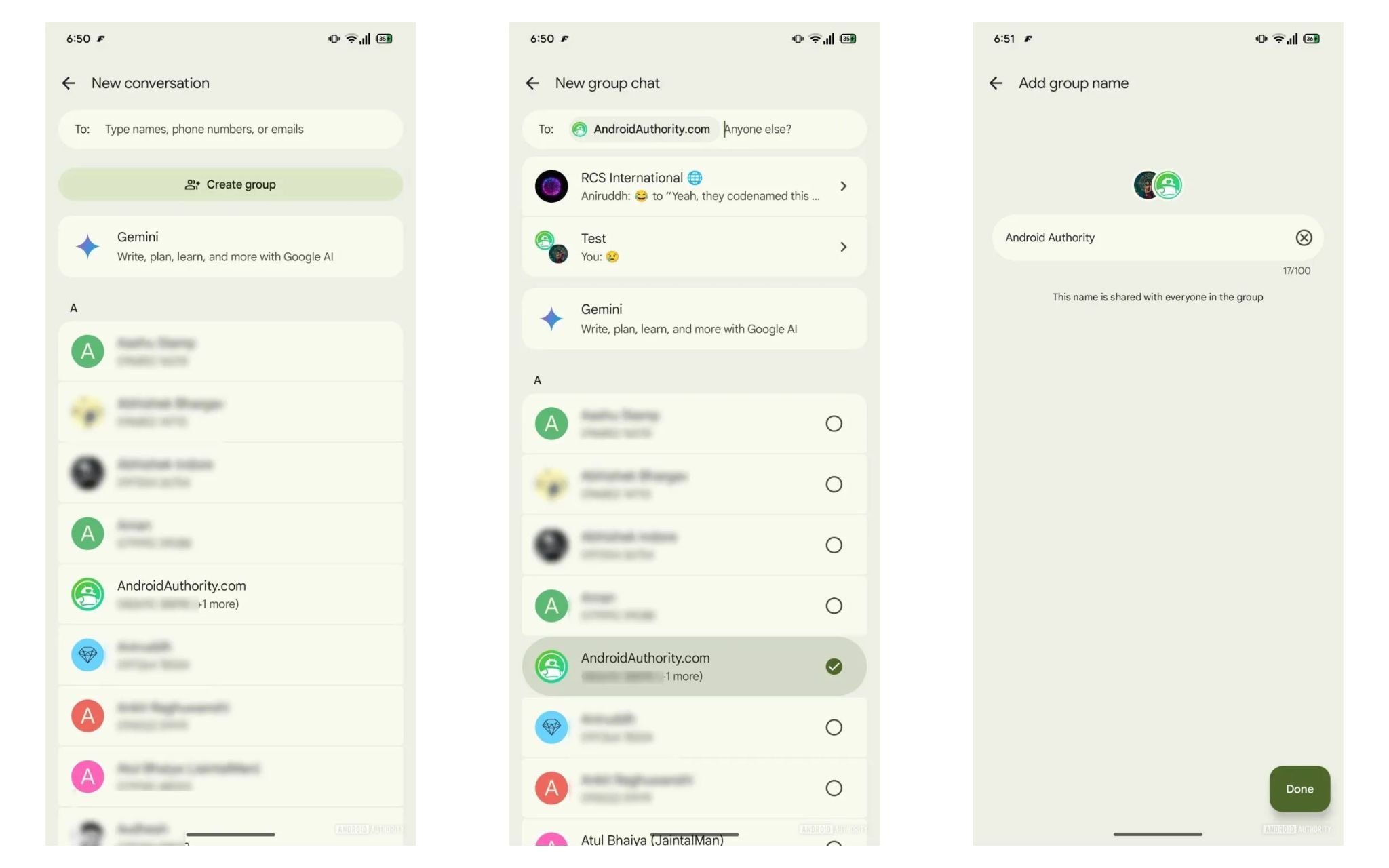 Un design plus clair et arrondi © Android Authority / Google